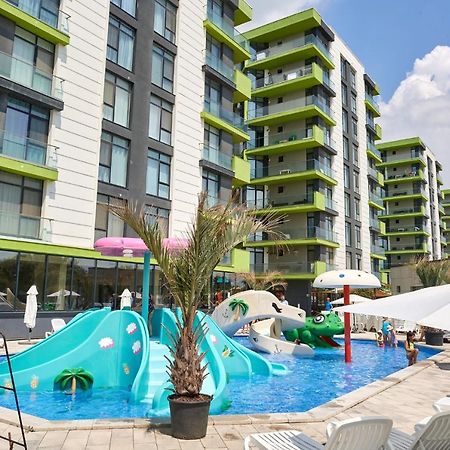 Fancy Apartment In Spa N Pool Beach Resort Mamaia Luaran gambar