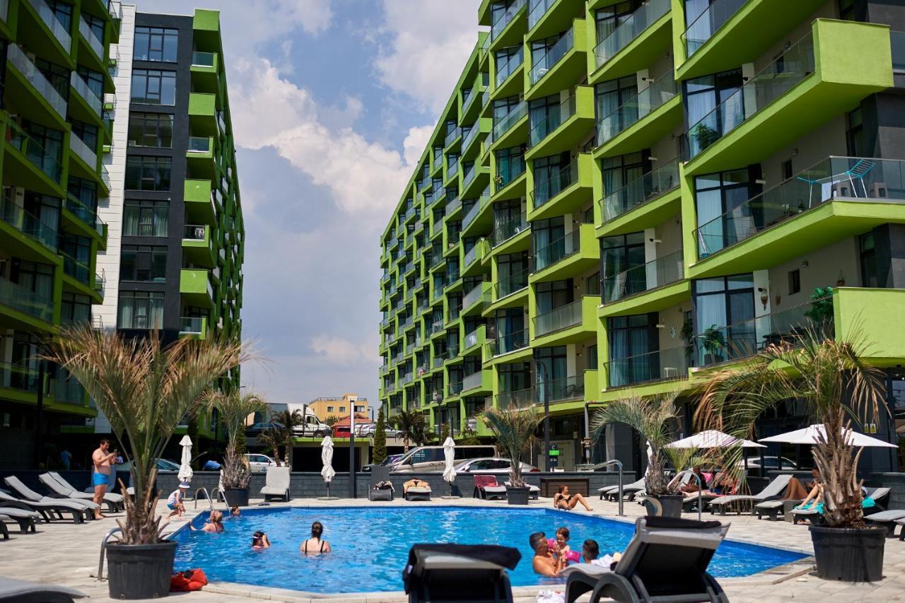 Fancy Apartment In Spa N Pool Beach Resort Mamaia Luaran gambar